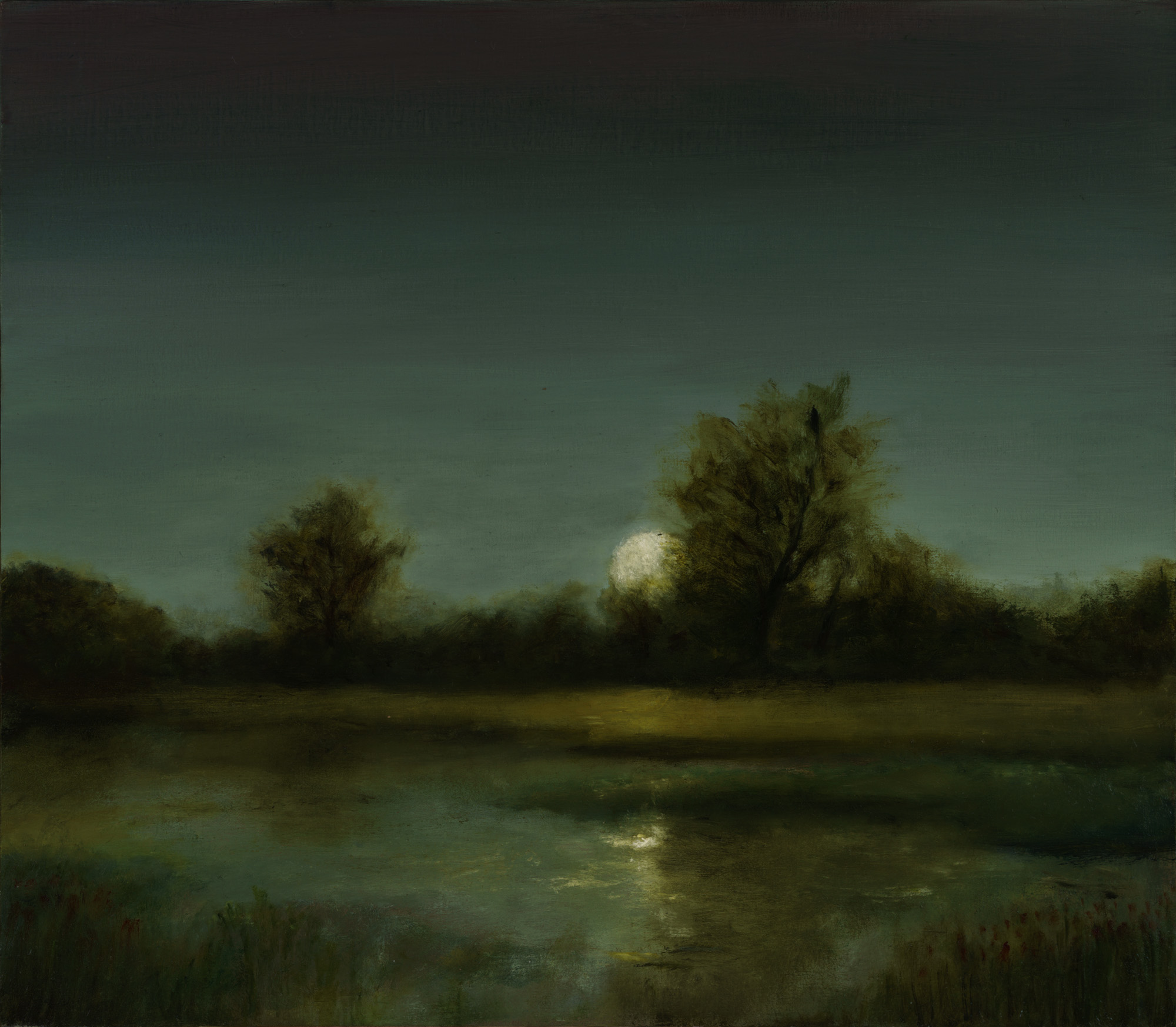 American Tonalism / Moon Over Marsh / Chris Peters