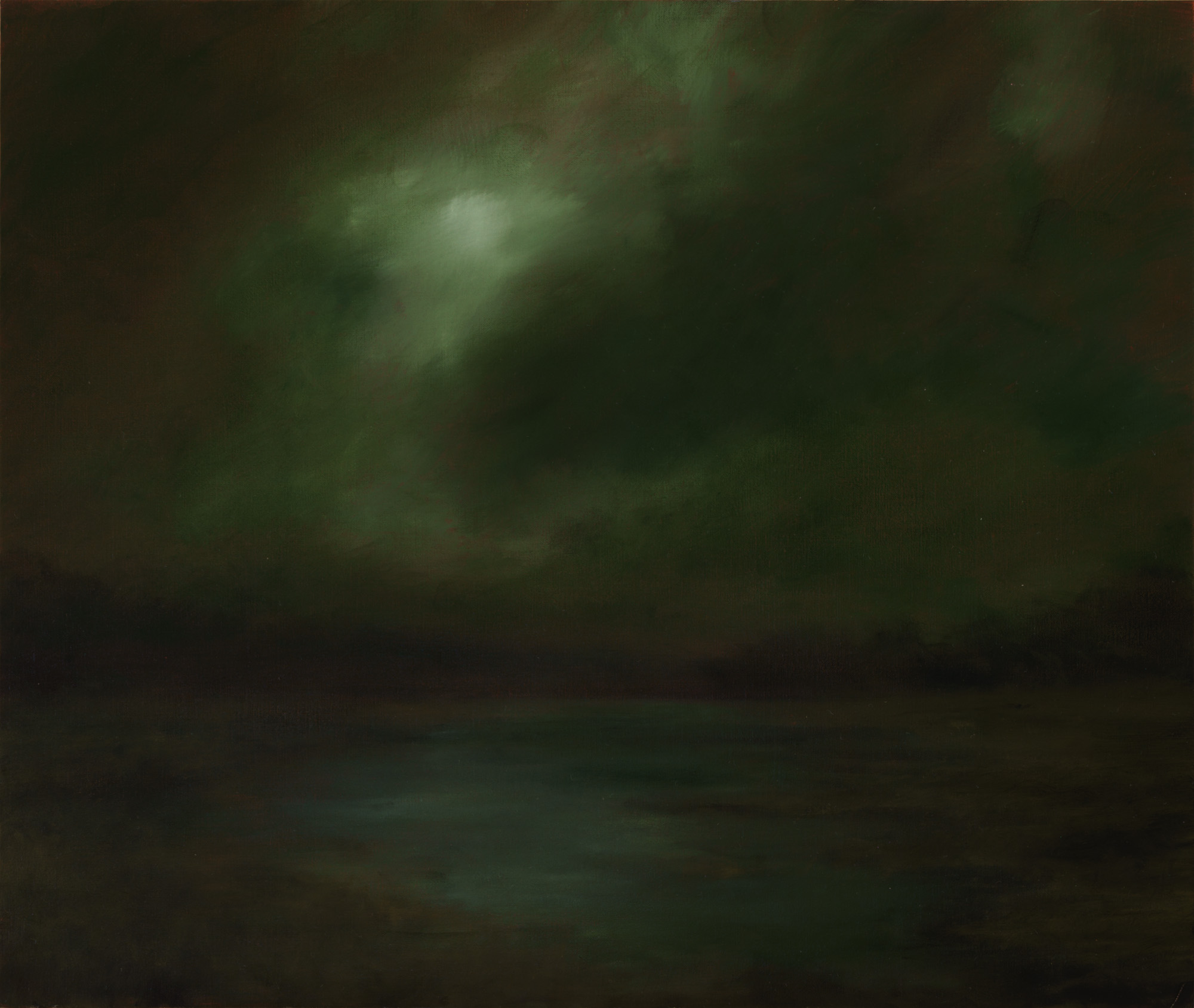 American Tonalism / Stormy Sky Over Marsh / Chris Peters